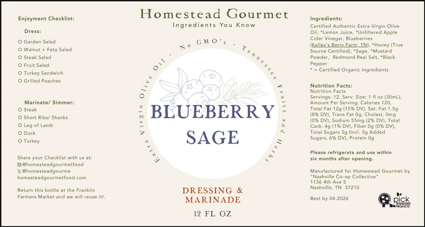 Blueberry Sage